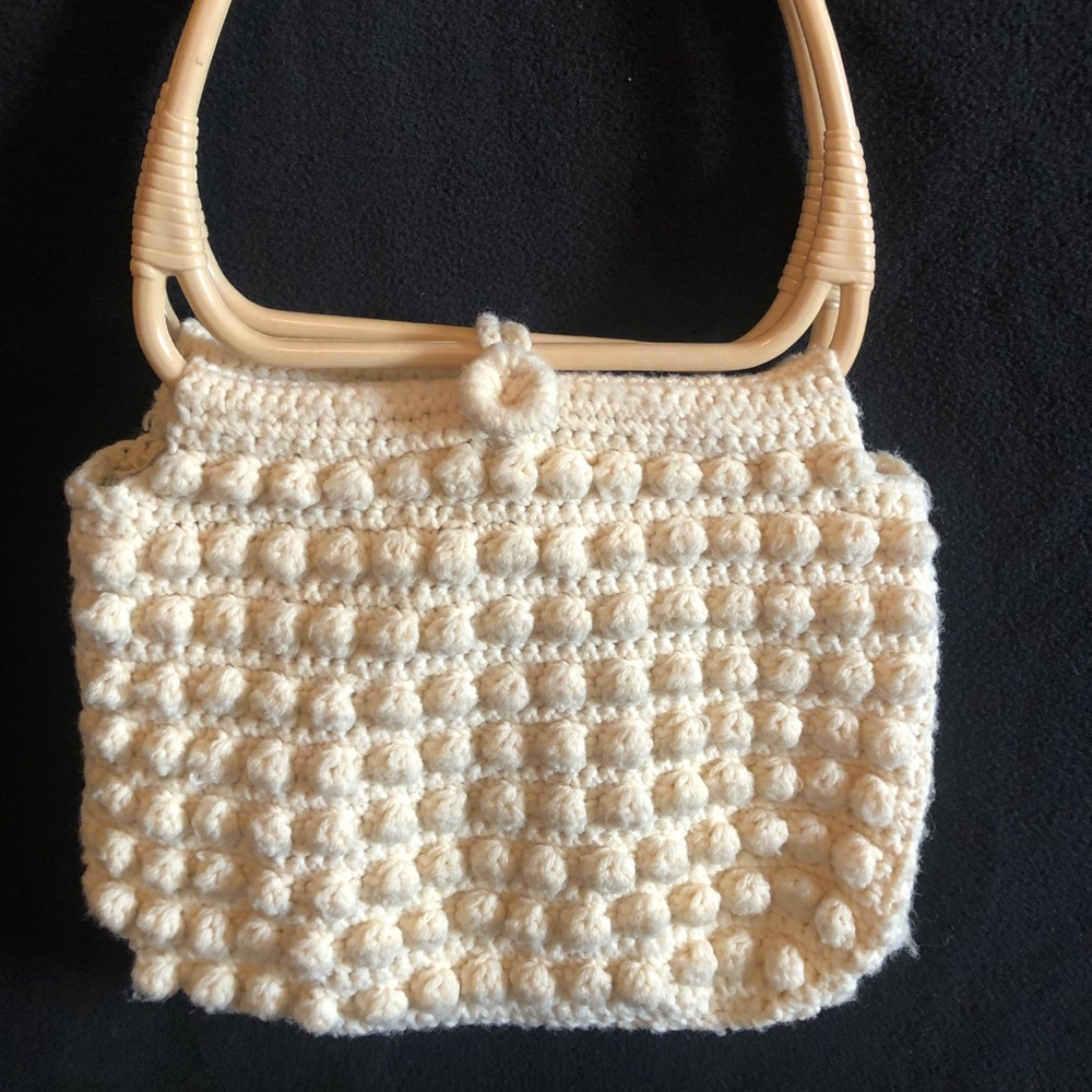 Knit/Macrame Purse